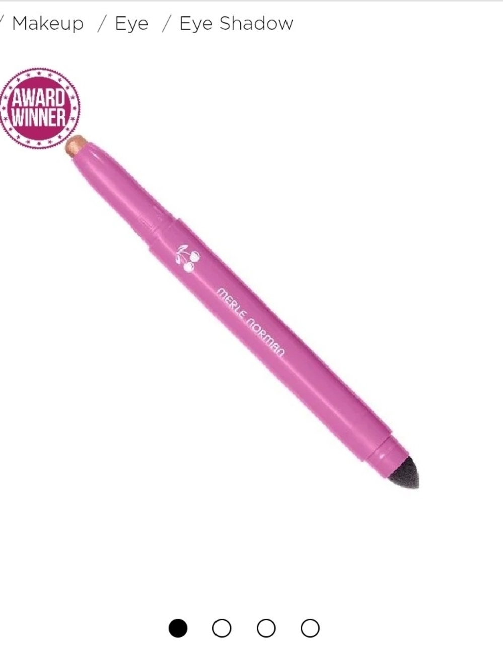 Merle Norman Dual-Ended Eyeshadow Pen in Bright Pink